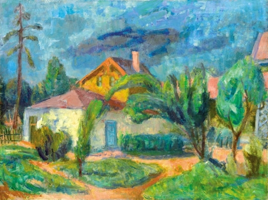 Berény Róbert (1887-1953) The artist's house in Városmajor