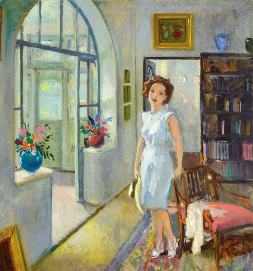 Biai Föglein István (1905-1974) In the artist's home at Kodály körönd