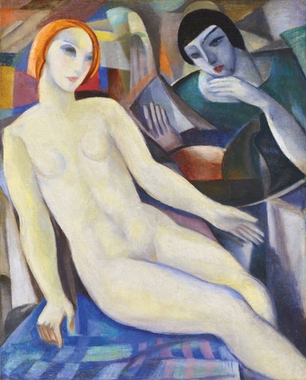 Schönberger Armand (1885-1974) Reading woman