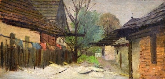 Mednyánszky László (1852-1919) Felvidéki utca