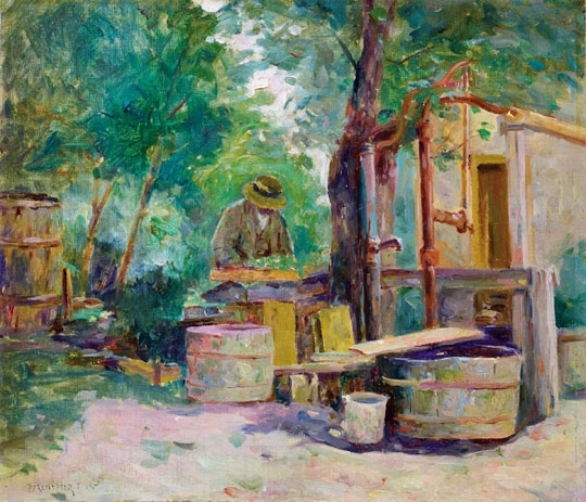 Perlmutter Izsák (1866-1932) Harvest, 1895