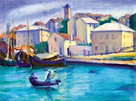 Márffy Ödön (1878-1959) Dalmatian seaside, around 1909