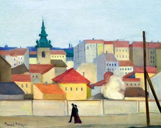 Vaszkó Ödön (1896-1945) The Krisztina-town, 1931