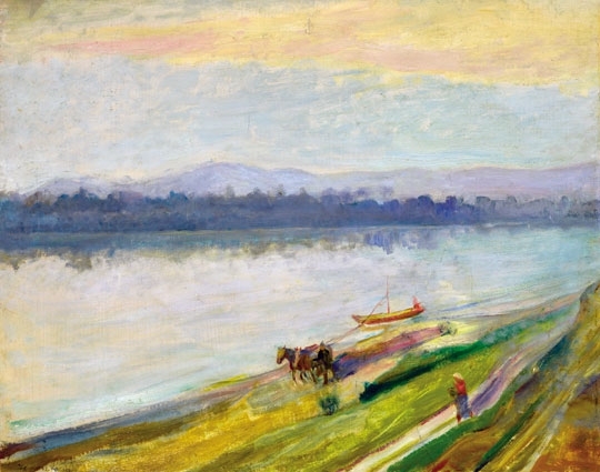 Kernstok Károly (1873-1940) Riverside