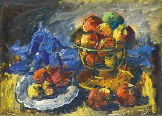 Basch Andor (1885-1944) Gyümölcscsendélet, 1941