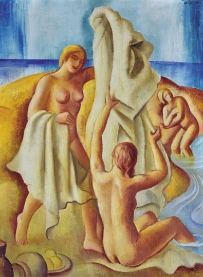 Gábor Jenő (1893-1968) Bathers, 1934