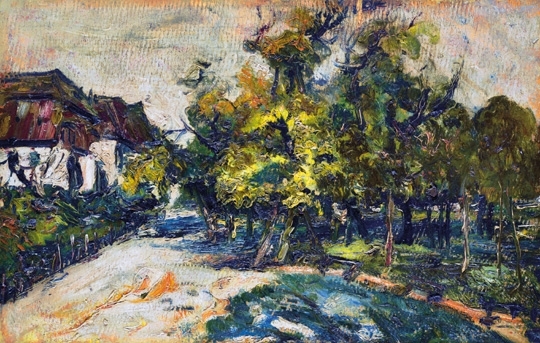 Scheiber Hugó (1873-1950) Expressive landscape