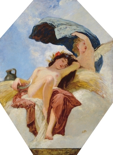 Lotz Károly (1833-1904) Allegory of the summer (Summer), 1890s