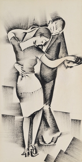 Molnár C. Pál (1894-1981) Dance, around 1925