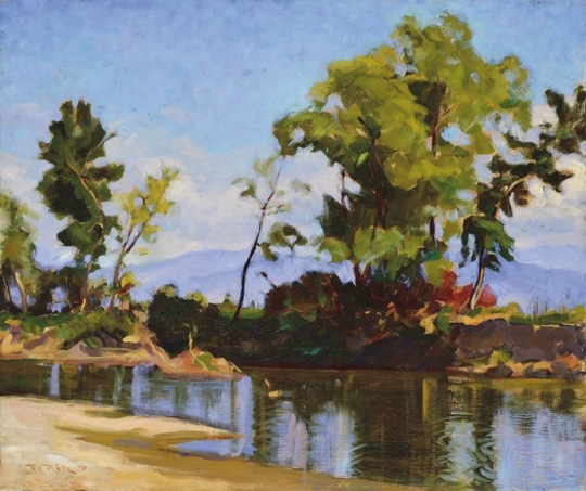 T. Rátz Péter 1879-1945 Lakeside