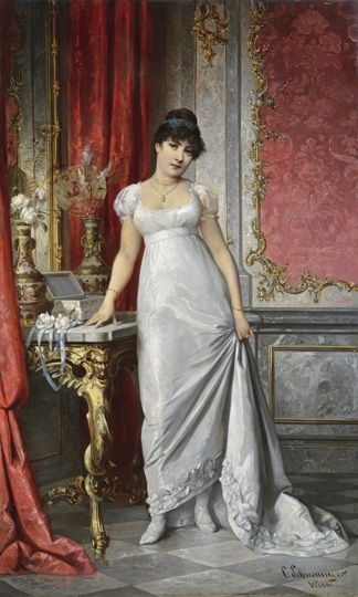 Schwenninger, Karl II 1854-1901 Lady in the boudoir