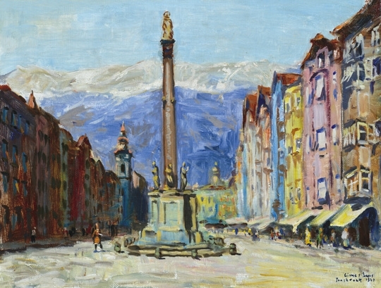 Gimes Lajos (1886-1945) Innsbruck