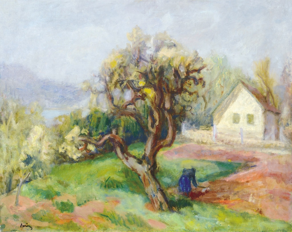 Berény Róbert (1887-1953) In the garden
