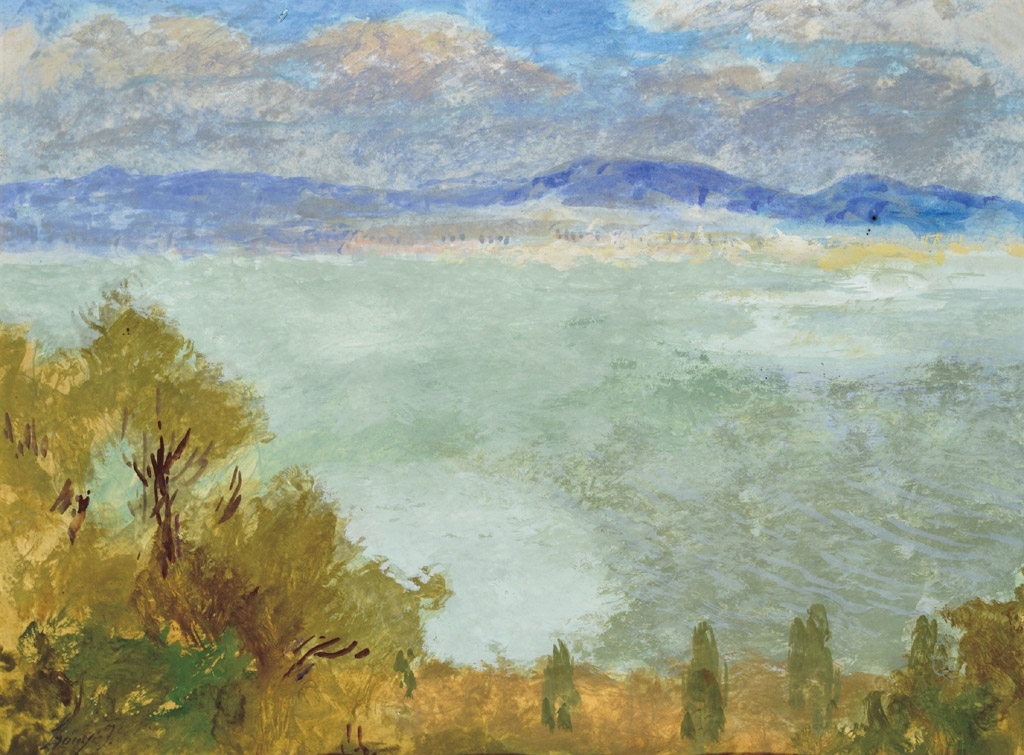 Szőnyi István (1894-1960) View of the Danube
