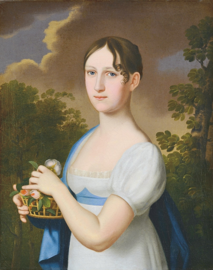 Czauczig József (1781-1857) Female portrait (Steinhaus Susanna)
