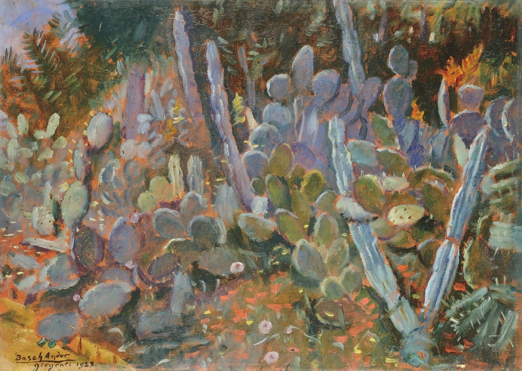 Basch Andor (1885-1944) Kaktuszok, 1923