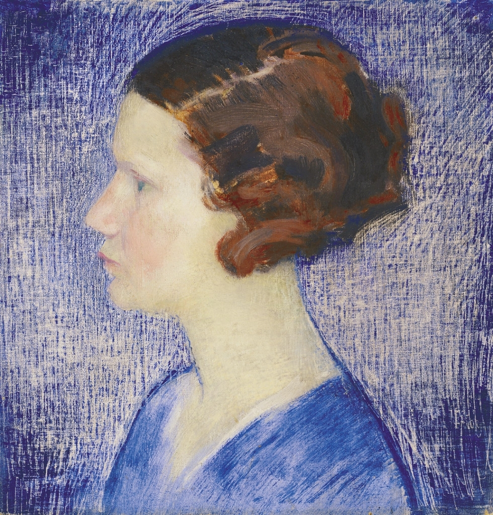 Vaszary János (1867-1939) Portrait of Klára Révész