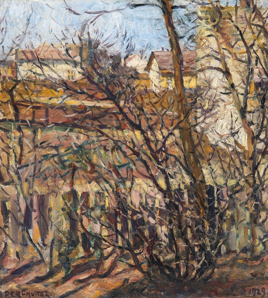 Perlmutter Izsák (1866-1932) Spring, 1929