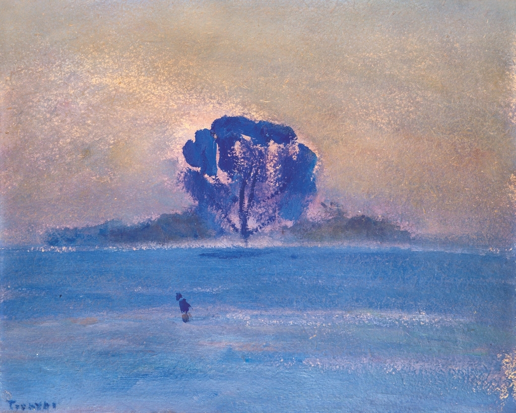 Tornyai János (1869-1936) Dawn on the Lowlands
