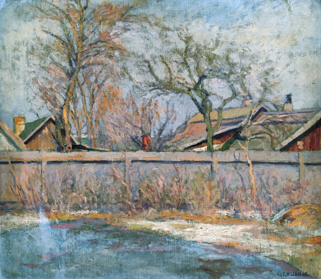 Kléh János (1881-1919) Winter day