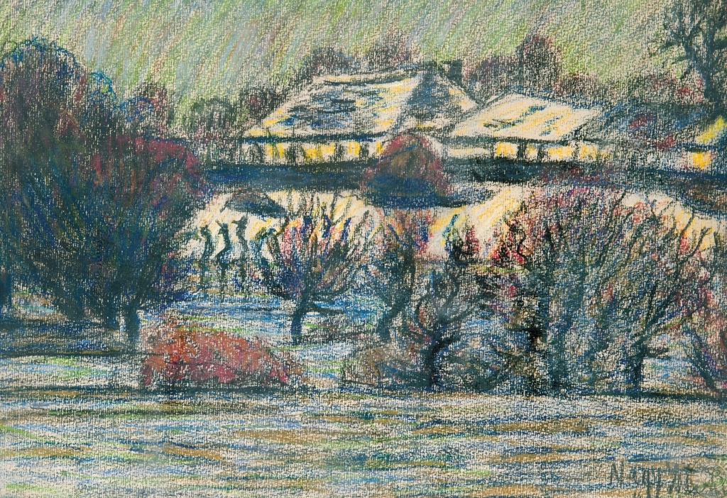 Nagy István (1873-1937) Téli táj, 1919