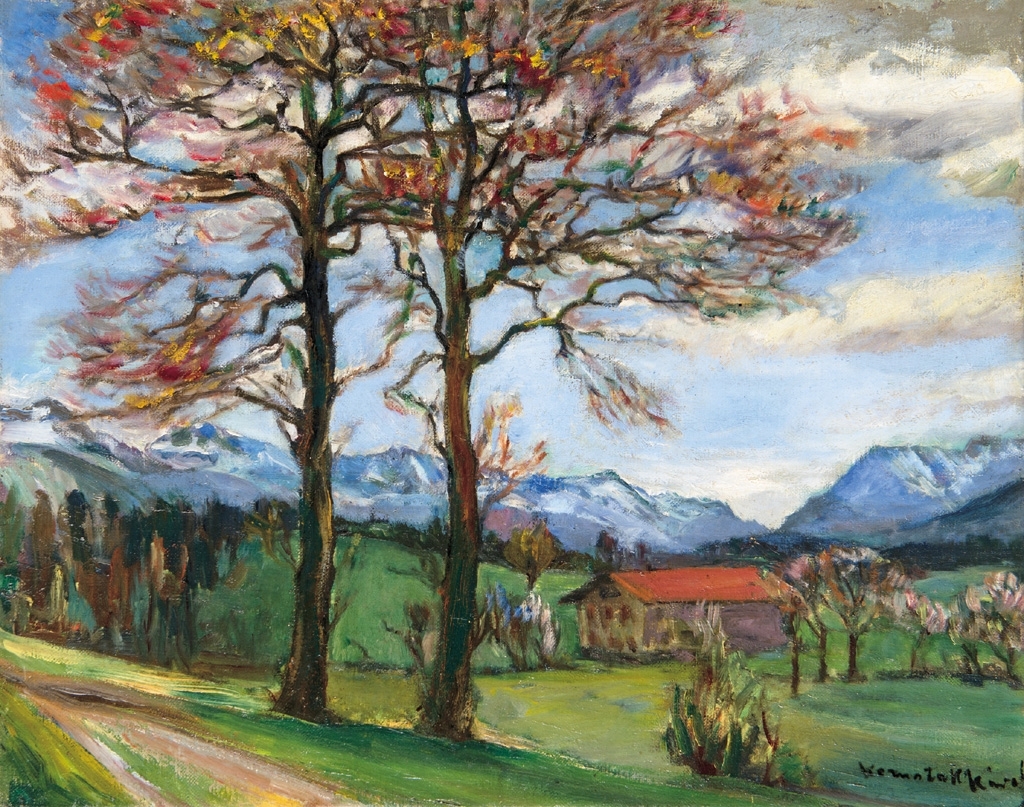 Kernstok Károly (1873-1940) Land in Spring