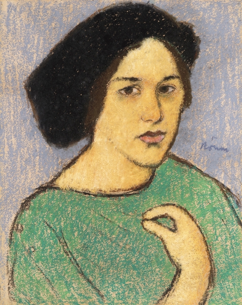 Rippl-Rónai József (1861-1927) Szederkényi Anna írónő arcképe, 1915