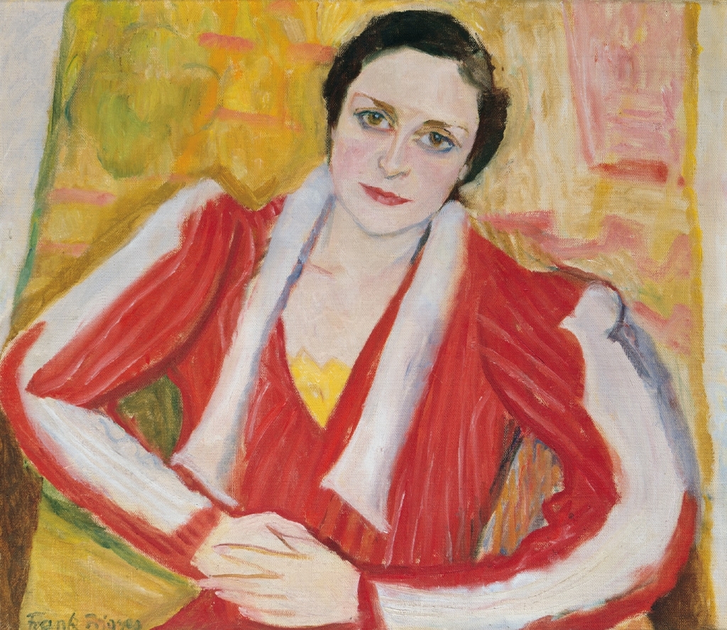 Frank Frigyes (1890-1976) Female portrait