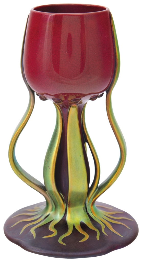 Zsolnay Tulip chalice, 1898