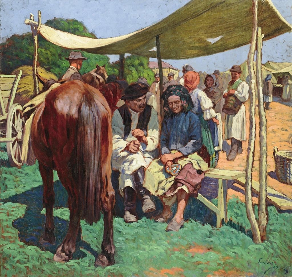 Pechán József (1875-1922) A vén kópé (Mézeskalács), 1911