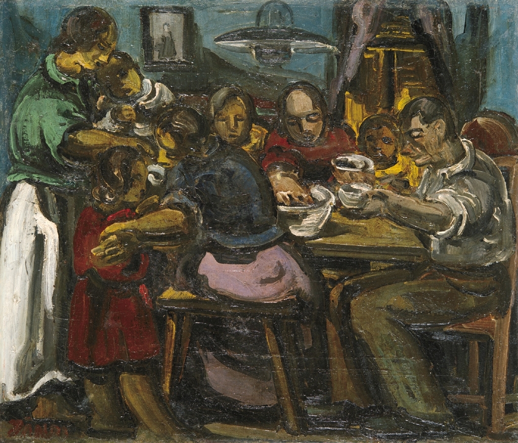 Jándi Dávid (1893-1944) Dinner