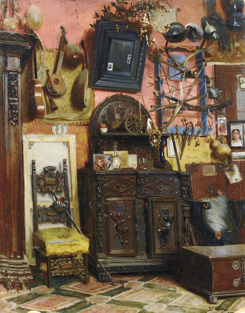 Wágner Sándor 1838-1919 Arms Room