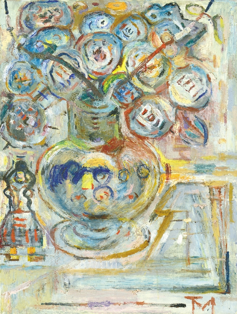 Tóth Menyhért (1904-1980) Still Life with Flowers