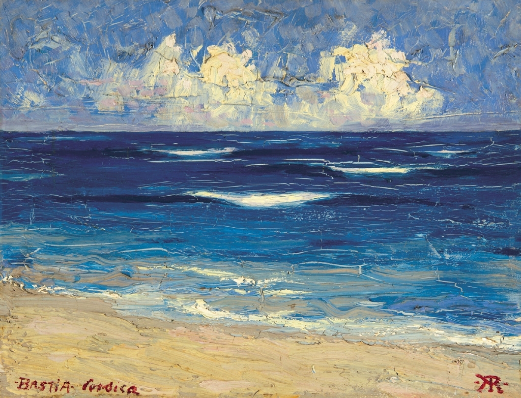 Körösfői-Kriesch Aladár (1863-1920) Végtelen tenger (Korzika)
