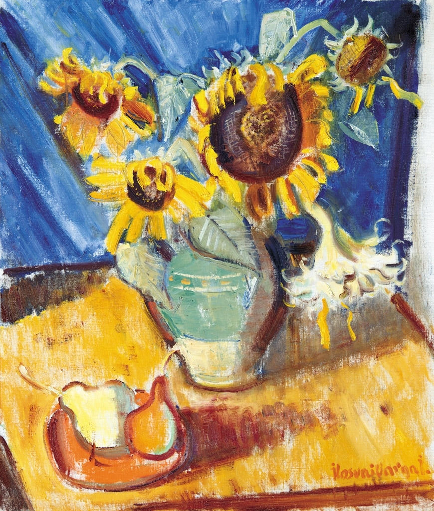 Ilosvai Varga István (1895-1978) Sunflowers