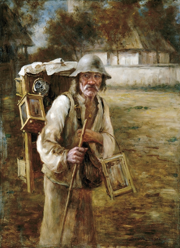 Bruck Lajos (1846-1910) Glassman