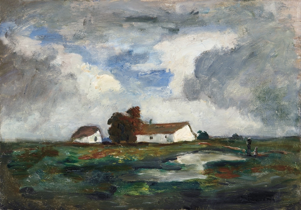 Iványi Grünwald Béla (1867-1940) Before storm