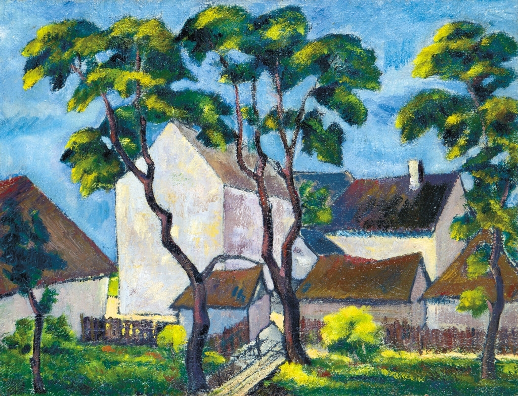 Pál István (1888-1939) Houses, 1922
