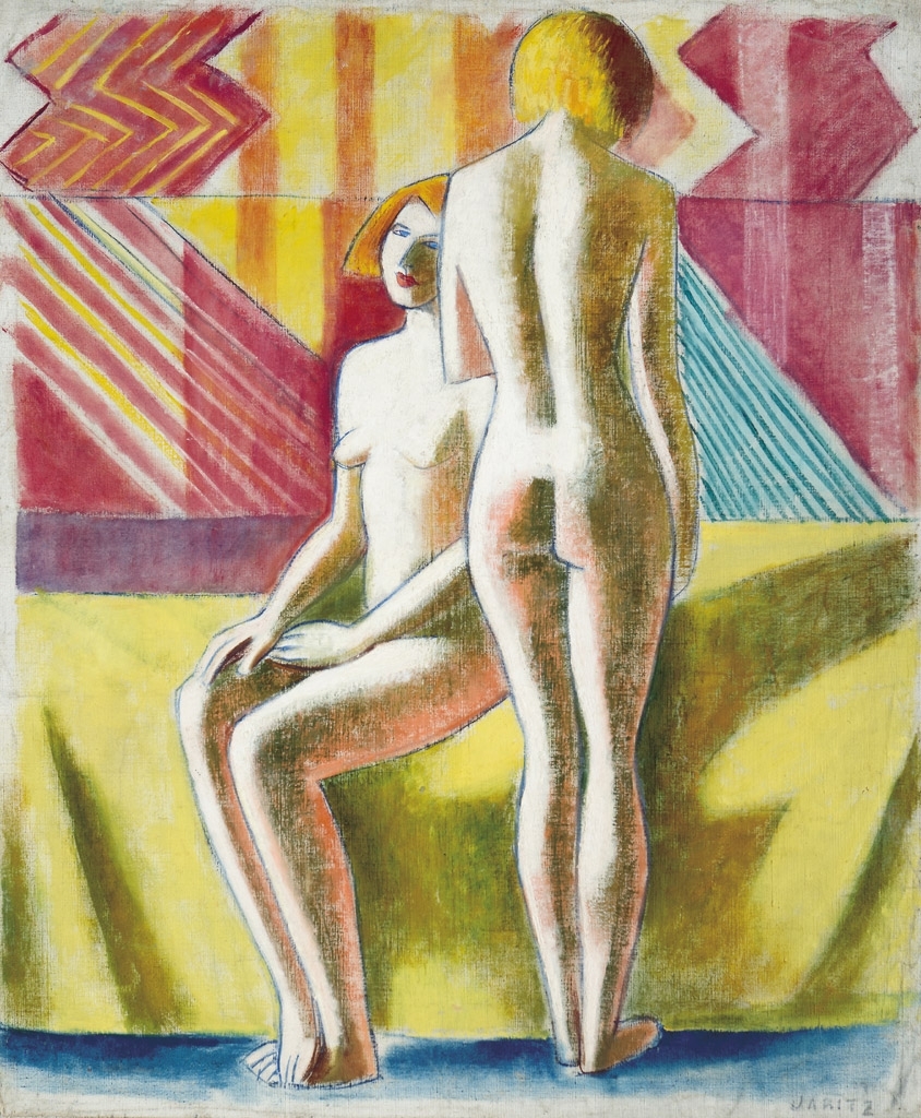 Járitz Józsa (1893-1986) Nudes in the atelier