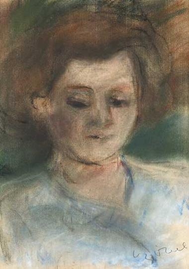 Czóbel Béla (1883-1976) Portrait of a woman