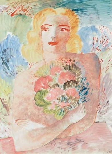 Klie Zoltán (1897-1992) Dream woman, 1930-40