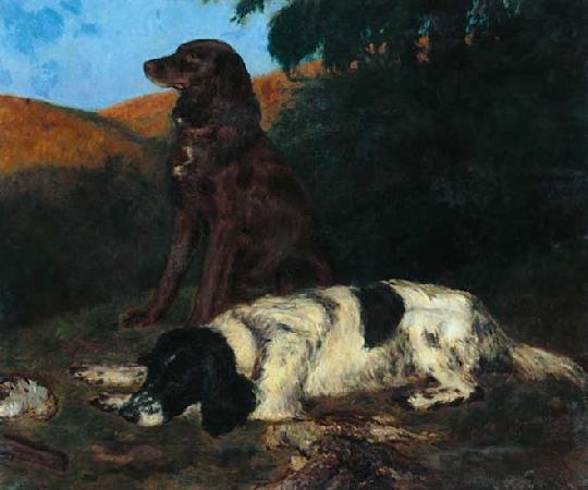 Glatz Oszkár (1872-1958) Kutyusok