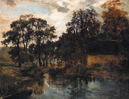 Székely Bertalan (1835-1910) Szada Landscape