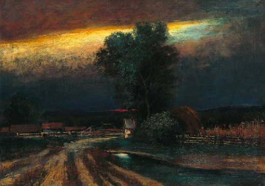 Tornyai János (1869-1936) Sunset