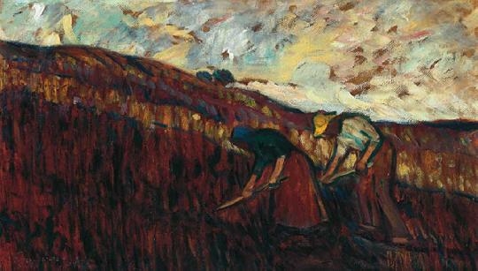 Egry József (1883-1951) Harvesters, 1911