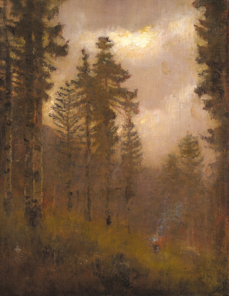 Mednyánszky László (1852-1919) Forest in Autumn