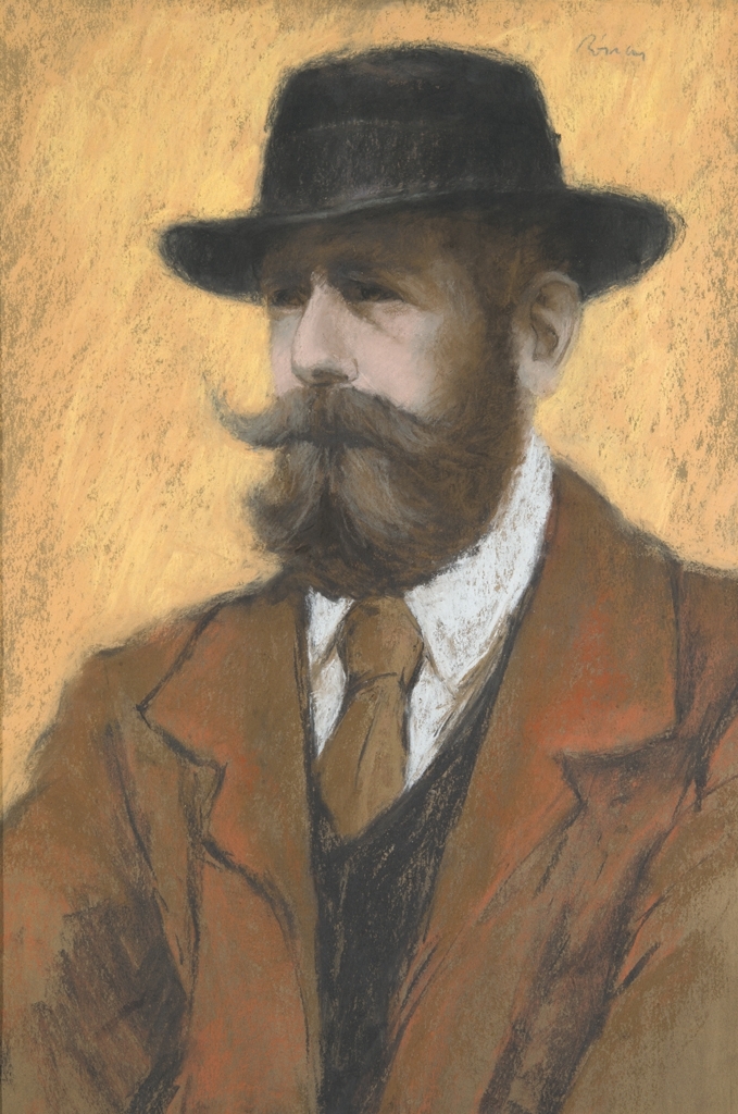 Rippl-Rónai József (1861-1927) Portrait of Kunffy, Lajos landowner and painter, 1908