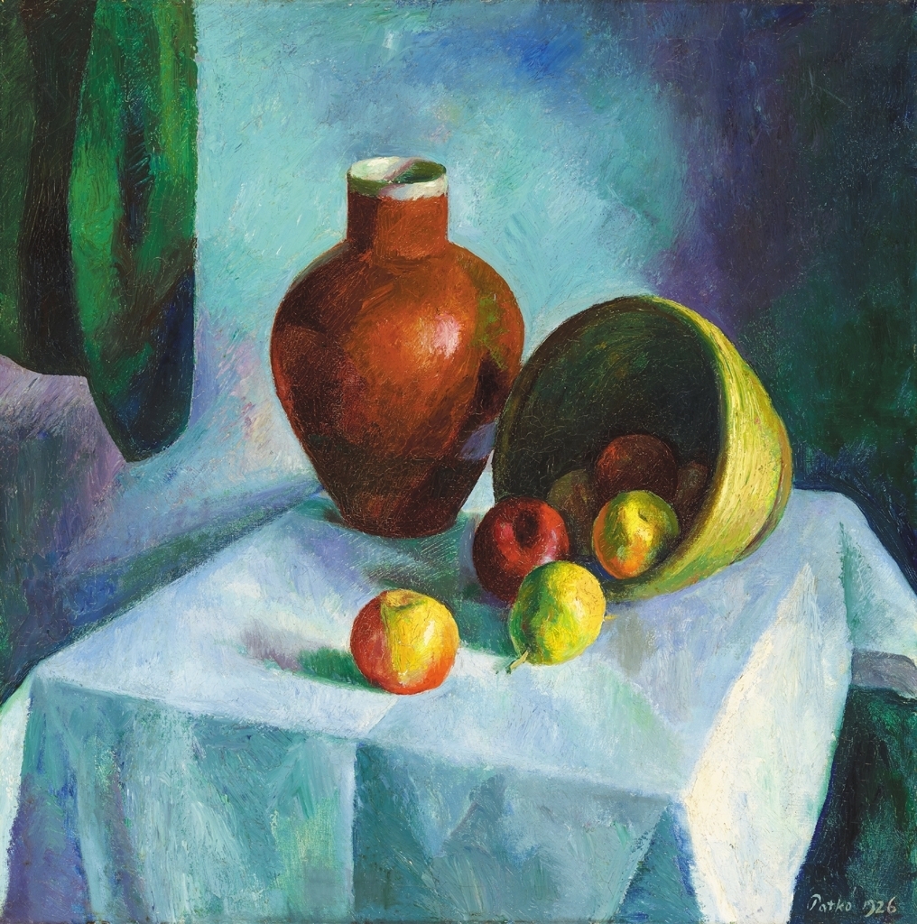 Patkó Károly (1895-1941) Still-life with apples (Still-life), 1926