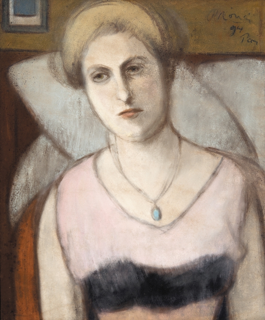 Rippl-Rónai József (1861-1927) Woman with pandant, 1894