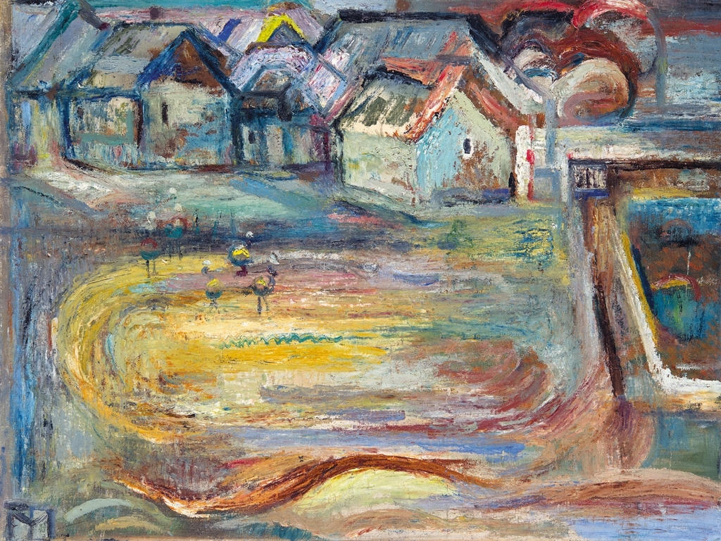 Tóth Menyhért (1904-1980) Village